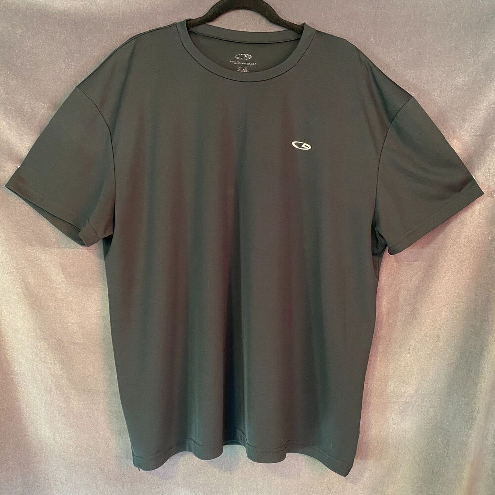 C9 Champion Men's XX-Large Athletic Shirt Black Short Sleeve Gym